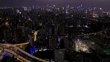 上海浦西夜景最新原创航拍视频的预览图
